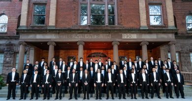 Alla Chiesa dei Cancelli di Senigallia arriva il prestigioso Rutgers University Glee Club: un concerto per gli studenti