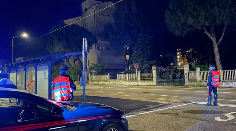 Controlli nella notte a Senigallia, altre patenti ritirate dai Carabinieri